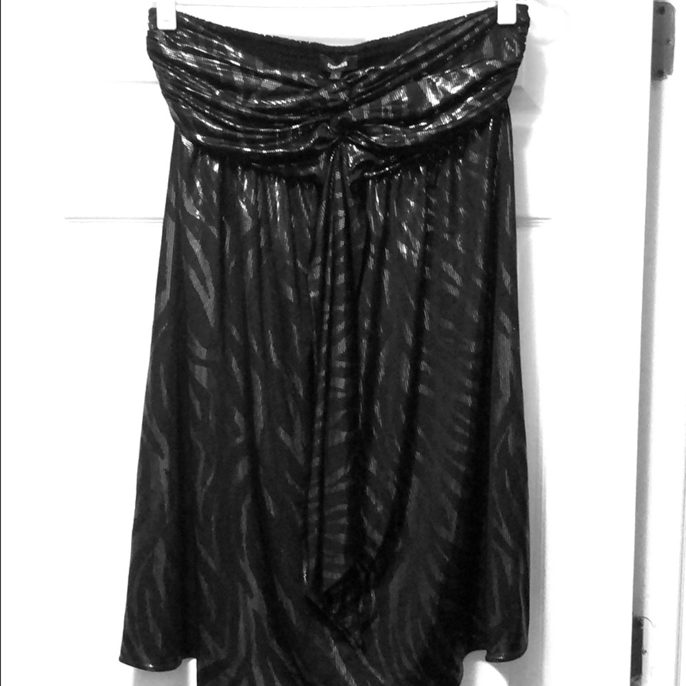 EUC Express Metallic Party dress